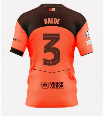 Barcelona Alejandro Balde #3 Tredjetrøje 2025-26 Kortærmet